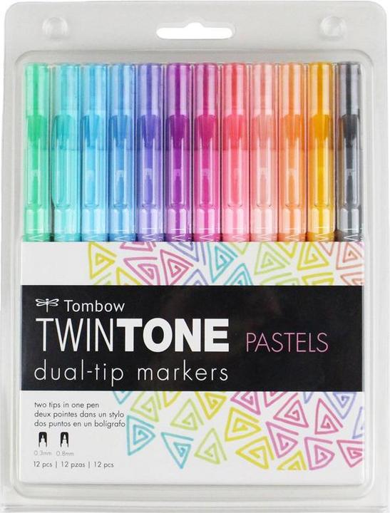 Produktbild Tombow TwinTone (Mehrfarbig, 12 x)