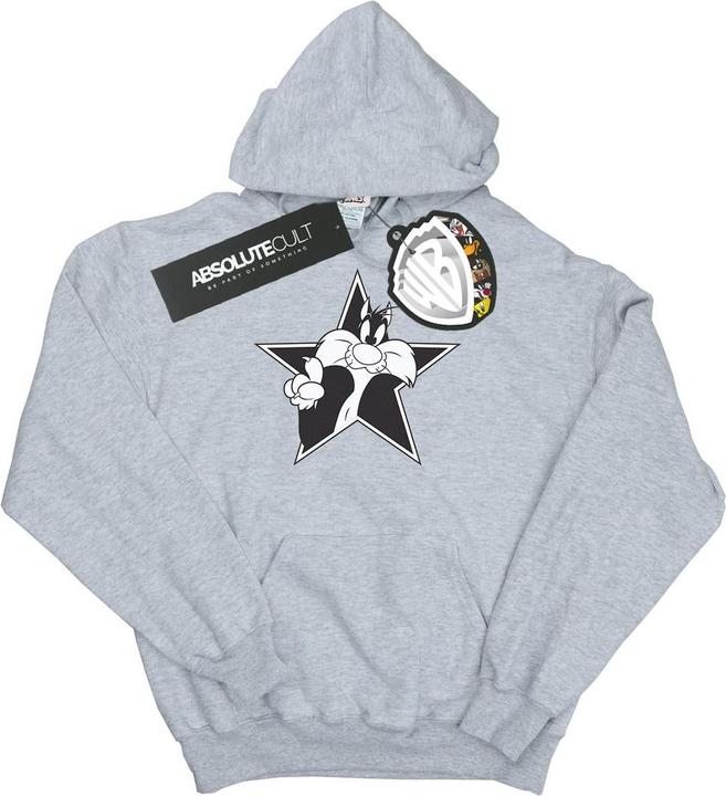 Produktbild Looney Tunes Sylvester Mono Star Kapuzenpullover (XL)