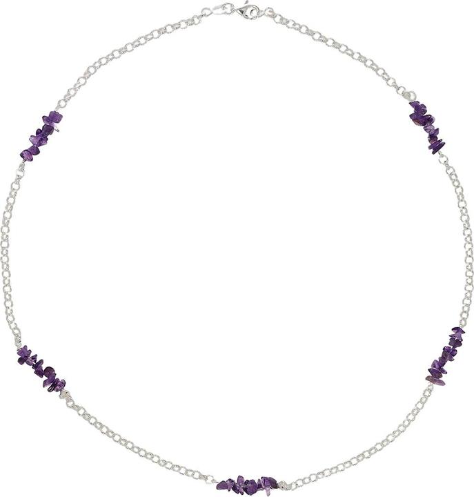 Immagine prodotto Xen Set con collana, bracciale e orecchini ametista XSET122 (Argento 925, 45 cm)