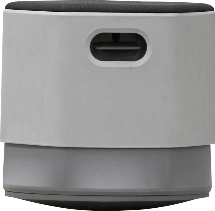 Produktbild Rocada Hocker VICTORIA, höhenverstellbar 440 - 560 mm, anthrazit