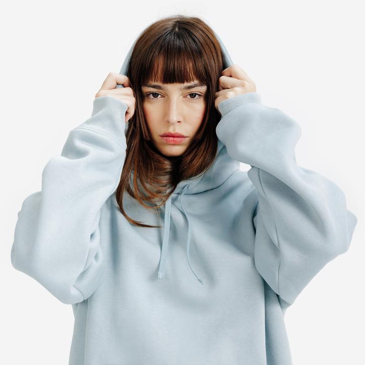 Image du produit Decathlon Sweat à capuche mixte, bleu (XS)