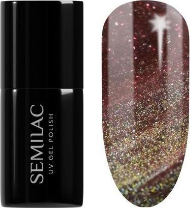 Produktbild Semilac UV-Nagellack 824 Digital Rot 7ml (Digital Red, UV-Gel Lack)