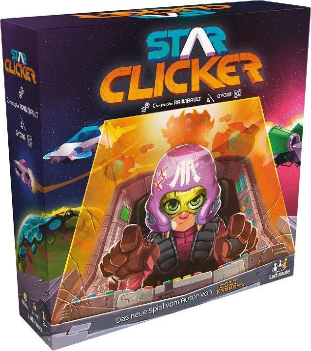Actual product image Ludonaute LUDD0019 - Star Clicker - Board game, for 2-4 player, from 8 years (DE Edition) (German)