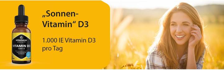 Actual product image Vitamaze Vitamin D3 50 ml drops (1 Piece, Droplet)