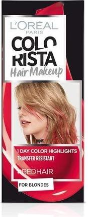 L'Oréal Paris L'Oreal Colourista Haar Make-up Tijdelijke Haarverf RoodHaar (#Rood haar)