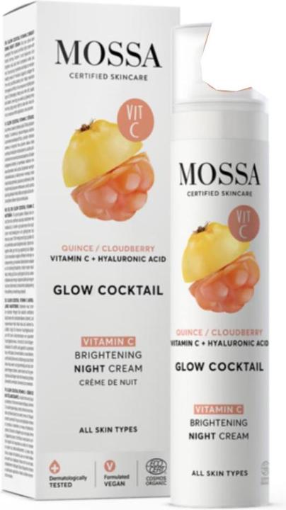 Mossa Glow Cocktail Nachtcreme Aufhellend 50ml von (50 ml)