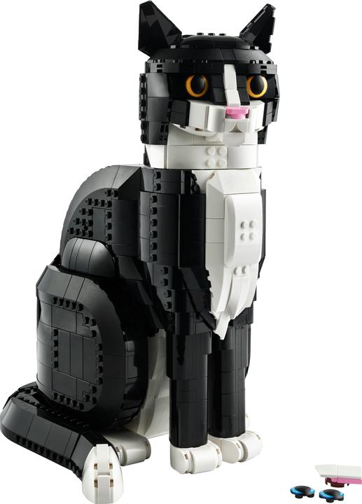 Image du produit LEGO Chat noir et blanc (21349, LEGO Ideas, LEGO difficiles à trouver)