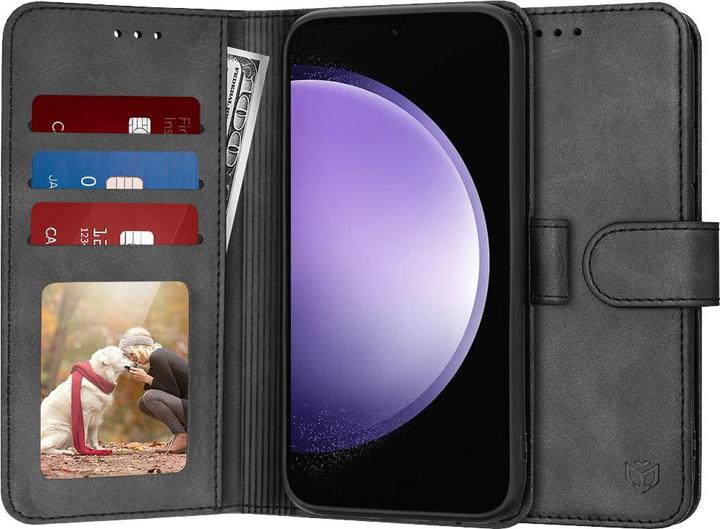 Actual product image Techsuit - Diary Book - Samsung Galaxy S23 FE - Black (Samsung Galaxy S23 FE)