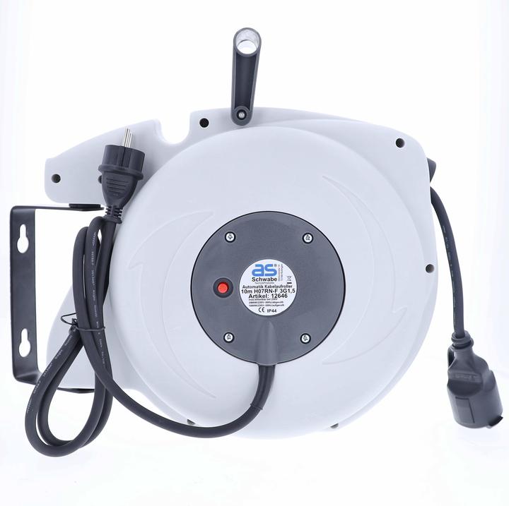 Produktbild As - Schwabe Automatischer Kabelaufroller (10 m, 1.50 mm²)