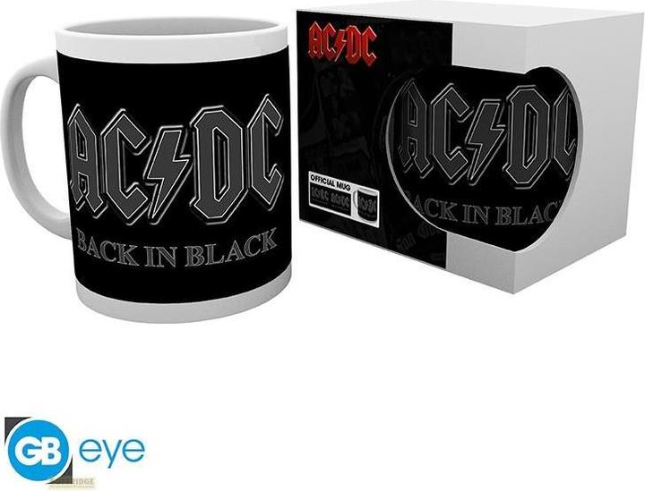 Image du produit GB Eye ACDC - Mug - 320 ml - Back In Black - subli - box x2 (320 ml, 2 x)