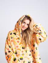 Produktbild Konjac Sponge Noxxiez Hoodie Decke XL – Sushi