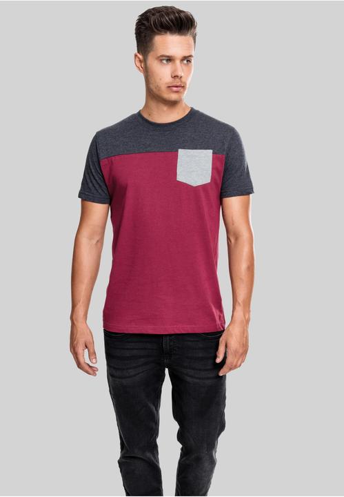 Immagine prodotto Urban Classics Tee tascabile a 3 toni (S)