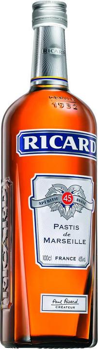 Produktbild Ricard Pastis de Marseille (18 Jahre, 45 %, Frankreich, 1 x 70 cl, Bitter)
