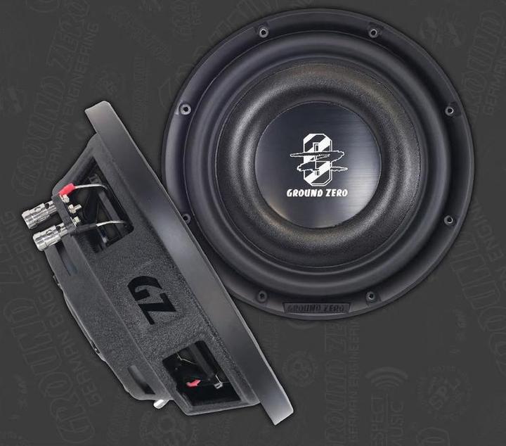 Ground Zero Zero GZRW 250-D2 FLAT SubWoofer (400 W)