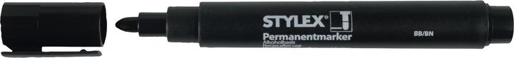 Produktbild Toppoint Permanent Marker-schwarz (Schwarz, 5 mm, 1 x)
