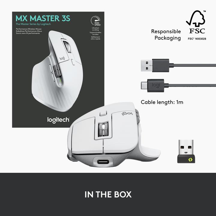 Produktbild Logitech MX Master 3S (Kabellos)