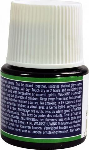 Image du produit Pebeo Vitrail Transparent (Bleu foncé, 45 ml)