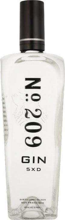 Produktbild No. 209 Gin 5XD 46% Vol. 1l