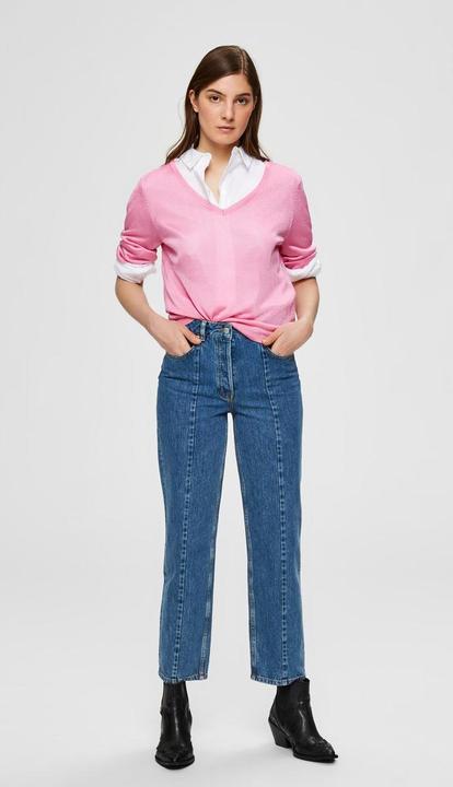 Immagine prodotto Selected Femme Maglietta delicata con scollo a V (S)
