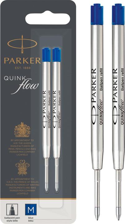 Produktbild Parker Pen Quinkflow Mine (Ersatzmine, Blau, 1 mm)