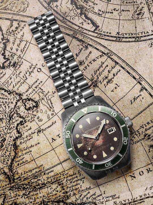 Immagine prodotto Spinnaker SP-5089-22 Wreck Automatic 44mm 20ATM (Orologio sub, 44 mm)