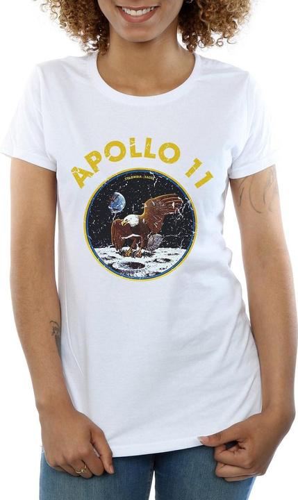 Actual product image Nasa Womens/Ladies Apollo 11 Cotton T-Shirt (XXL)