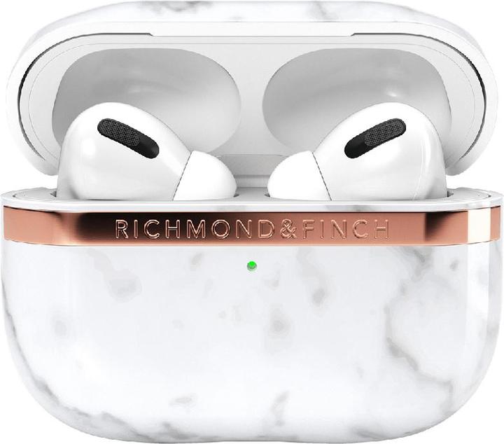 Image du produit Richmond & Finch Étui pour AirPods Pro - Marbre blanc (Sac pour écouteurs)