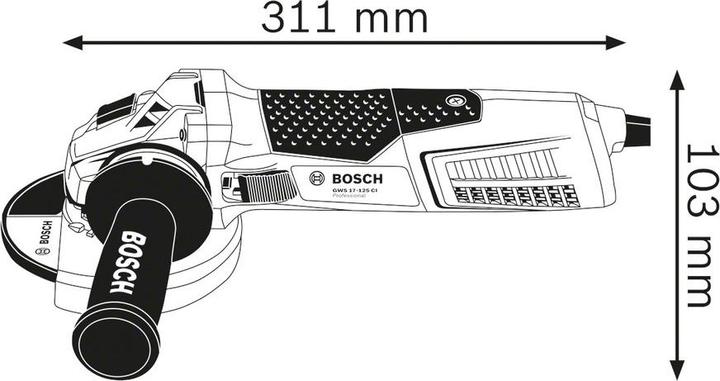 Image du produit Bosch Professional GWS 19-125 CIE (125 mm)