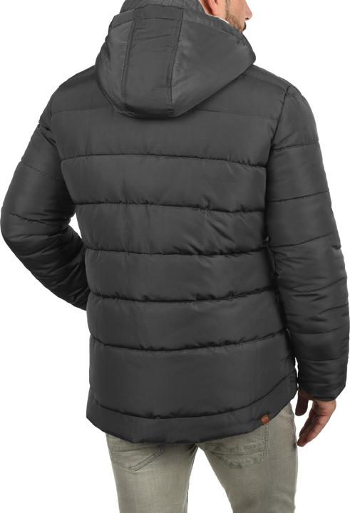 Actual product image Blend Frederic Men's Winter Jacket Outdoor Jacket With Teddy Fleece With Hood (XL)