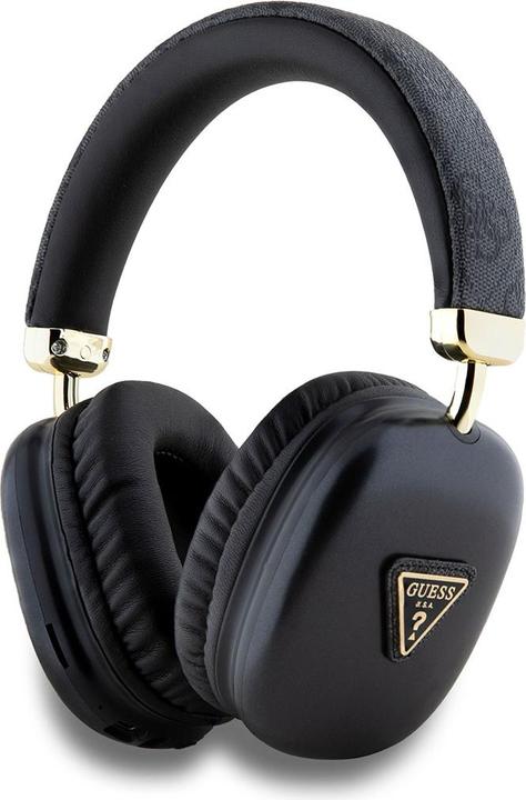 Guess PU Leather 4G Triangle Logo Earphones - black (32 h, Wireless)