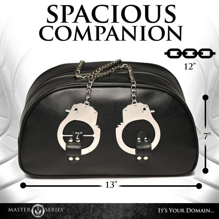 Actual product image Master Series Cuffed Travel Bag with Handcuff Handles