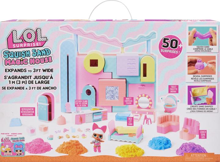 MGA L.O.L. Surprise! Squish Sand Magic House