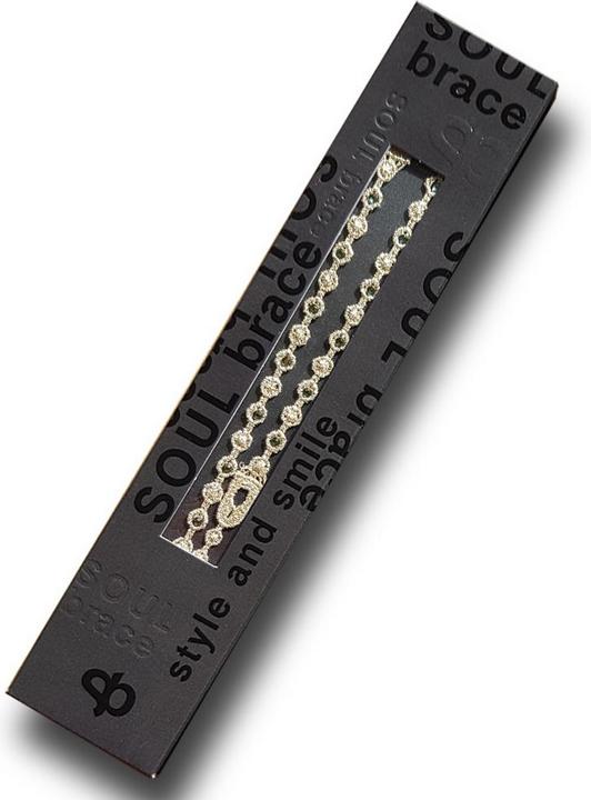 Actual product image Soulbrace bracelet Crystal (60 cm, Alcantara)