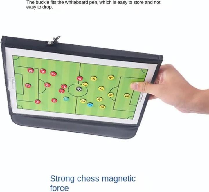 Image du produit Champ Tableau tactique magnétique pliable pour l'entraînement de football