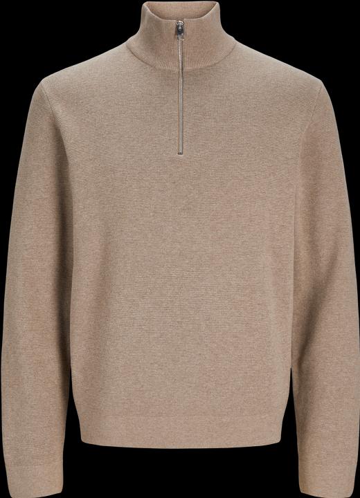 Actual product image Jack & Jones Jprblamilano Stitch Knit Half Zip Sn (XL)