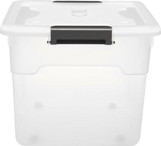 Immagine prodotto Juskys Set di scatole portaoggetti con coperchio (45 l)
