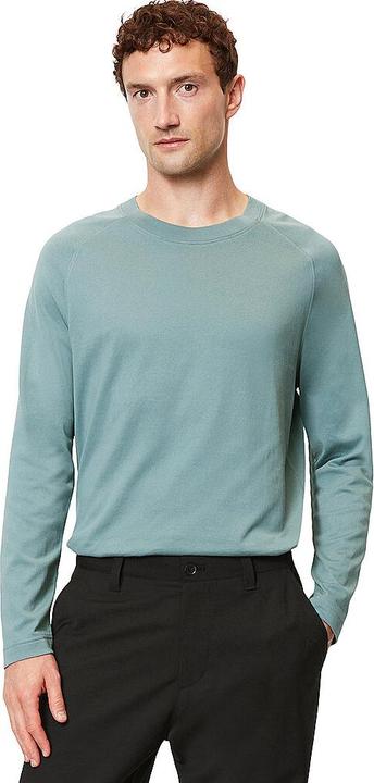 Actual product image Marc O'Polo Long Sleeve T-Shirt Crew Neck Lightly Charred (XL)