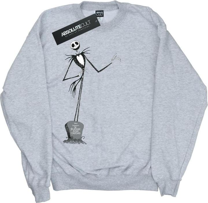 Disney Nightmare Before Christmas Jack Pose Sweatshirt Jungen
