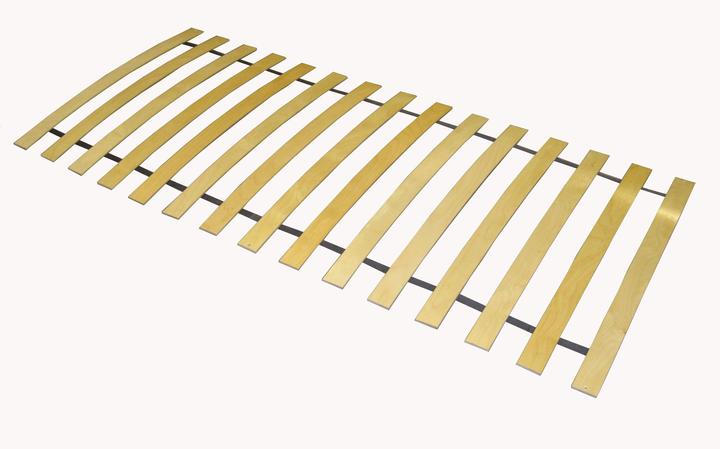Produktbild Erst-Holz Seniorenbett extra hoch 100x200 Einzelbett + Rollrost Matratze Bett Massivholz Kiefer 60.42-10FLM (100 x 200 cm)
