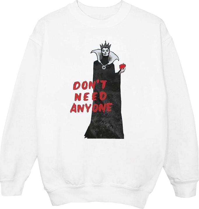 Disney Villains Don't Need Anyone Sweatshirt Mädchen (140, 146)