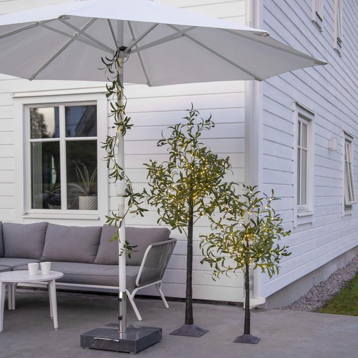 Produktbild Star Trading Dekorationsbaum Olivec, 178 LEDs, 180 cm, Grün (56 lm, IP44)