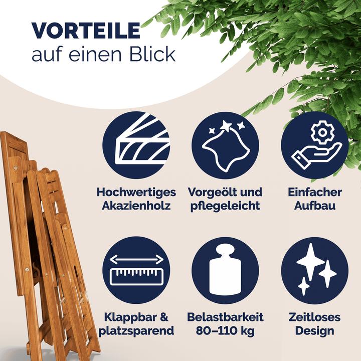 Produktbild Casaria Balkonset (60 cm)