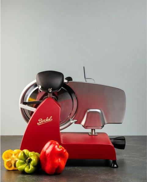 Productafbeelding Berkel Red Line 250 mat rode snijmachine met 250 mm stalen blad