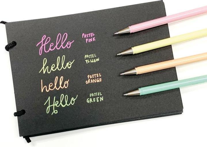Produktbild Pentel Roller Hybrid Gel Milky (Assortiert, 7 x)