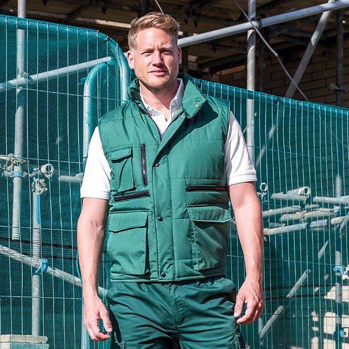 Actual product image Regatta Lance bodywarmer waistcoat with numerous pockets windproof water-repellent (L)