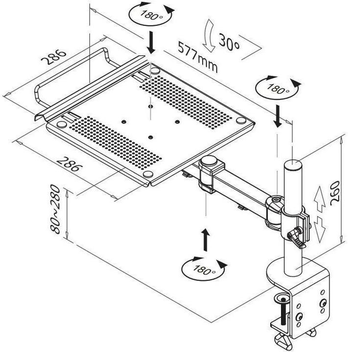 Actual product image Neomounts D100