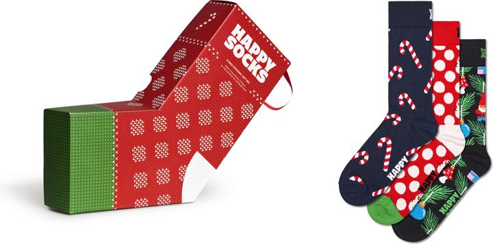 Actual product image Happy Socks X-Mas Stocking (pack of 3, 36 - 40)