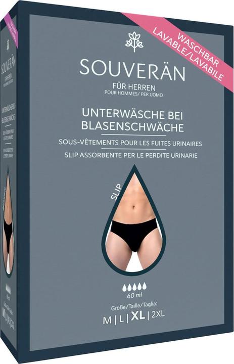 Produktbild Souverän Blasenschwäche Unterwäsche für Herren (Slip) (XL)