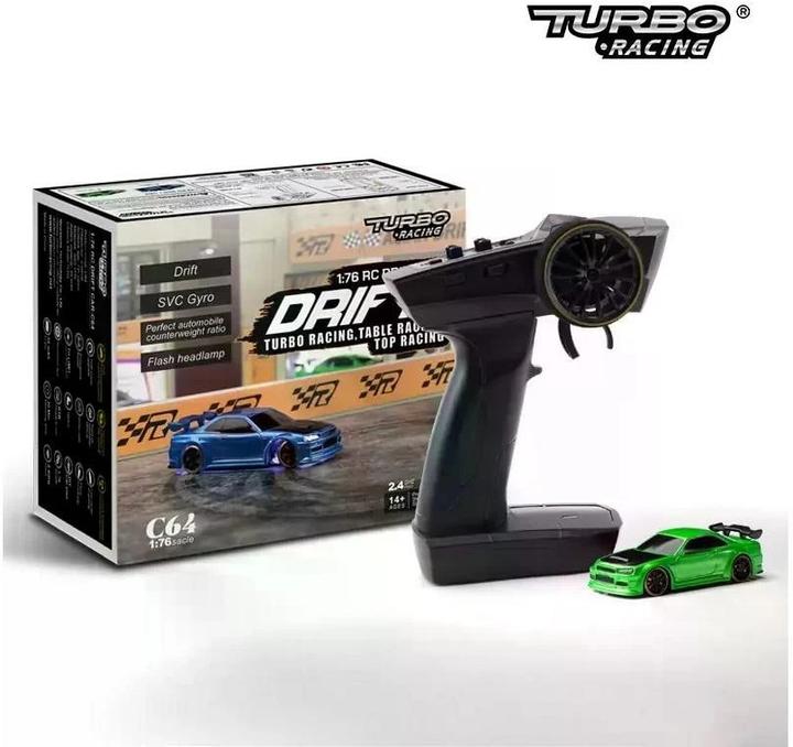 Immagine prodotto Turbo Racing Micro Drift C64 (RTR pronto all'uso)