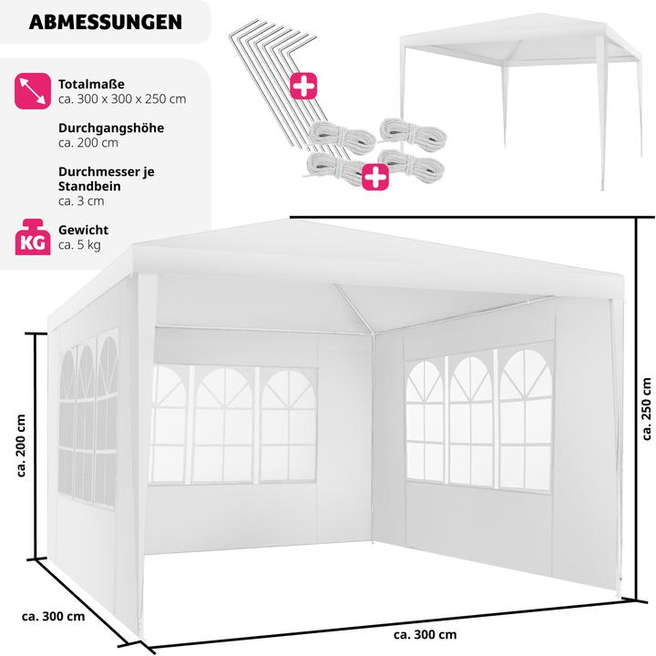 Actual product image tectake Baraban (300 cm, 300 cm)
